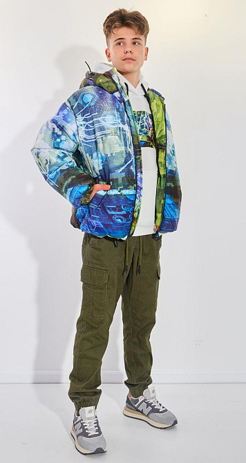 Куртка з принтом (164 см) Київ - фото 2
