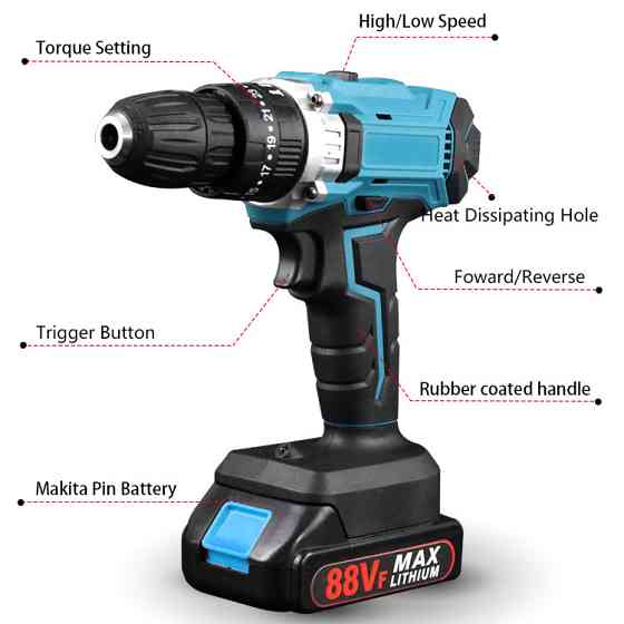 Аккумуляторный шуруповерт BESTOOL (98745501) (98745501) Киев