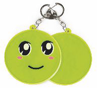 Флікер-брелок "Смайл" лимонний Київ - фото 1