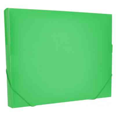 Папка на резинках Optima А4 30 мм, зелена (O35616-04) Вінниця