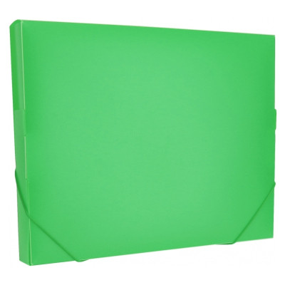 Папка на резинках Optima А4 30 мм, зелена (O35616-04) Вінниця - фото 1