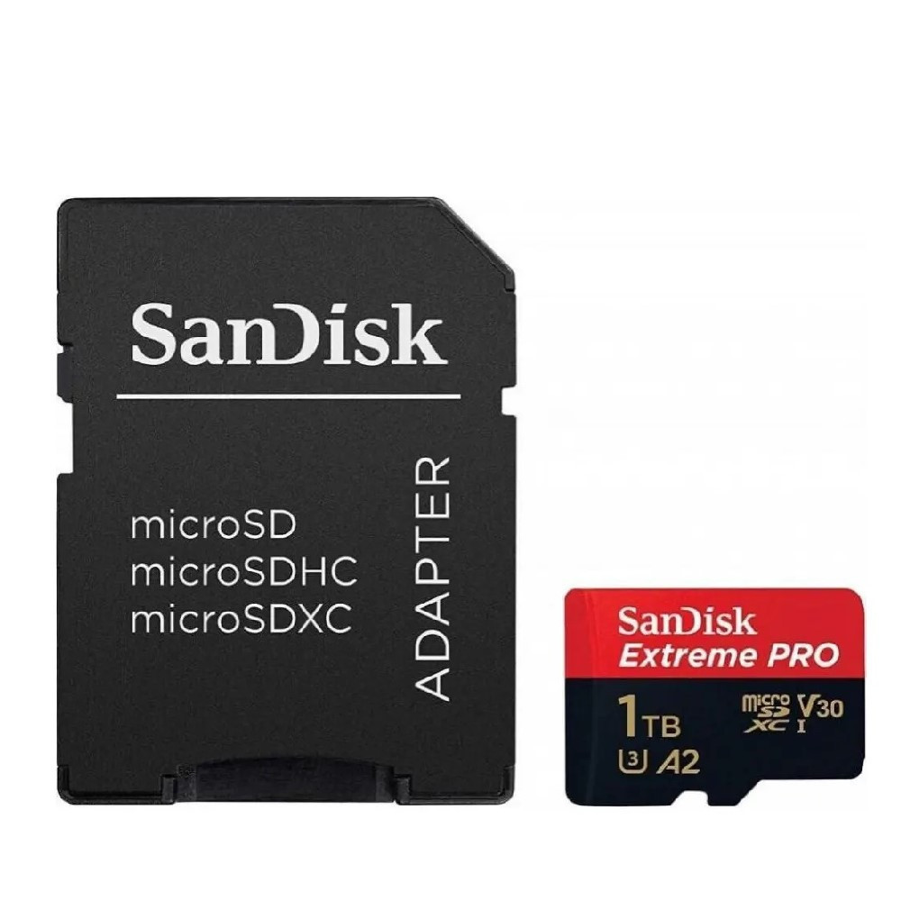 Карта пам'яті microSDXC (UHS-1 U3) SanDisk Extreme Pro A2 1TB class 10 V30 (R200MB / s,W140MB / s) (adapter) Одеса - фото 3