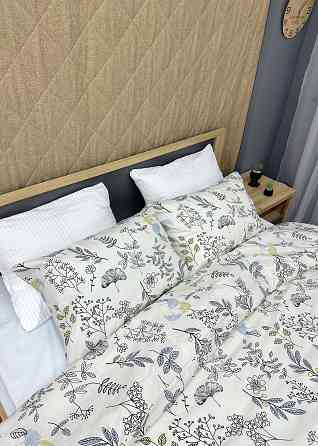 Комплект постельного белья Ранфорс, Decorator Cotton Collection Dainty Евро 220х200 с разноцветным принтом (88-122) Киев