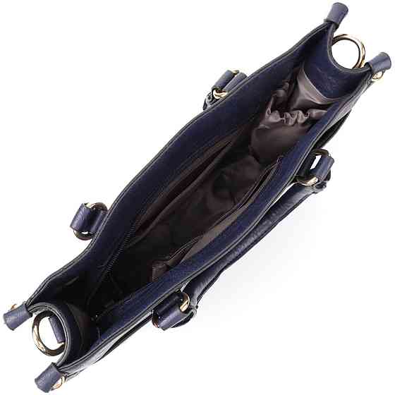 Деловая женская сумка из экокожи Vintage sale_15132 Синий Киев