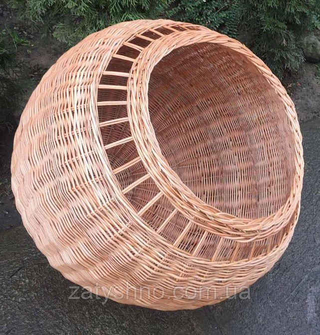 Плетеный светильник | люстра из лозы | дизайнерская плетеная люстра Киев - изображение 7