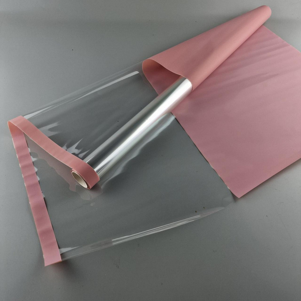 Пленка для цветов Рулон 8 м Тонировка с каймой  (75) (h700) № 802 Пудра (1 шт) Харьков - изображение 1