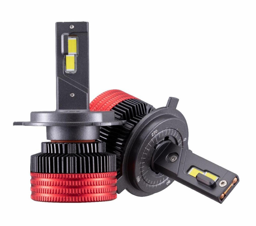 Светодиодные автолампы H4 STELLAR K12 LED 75W 6000K CAN BUS (комплект 2 шт.) Винница - изображение 1