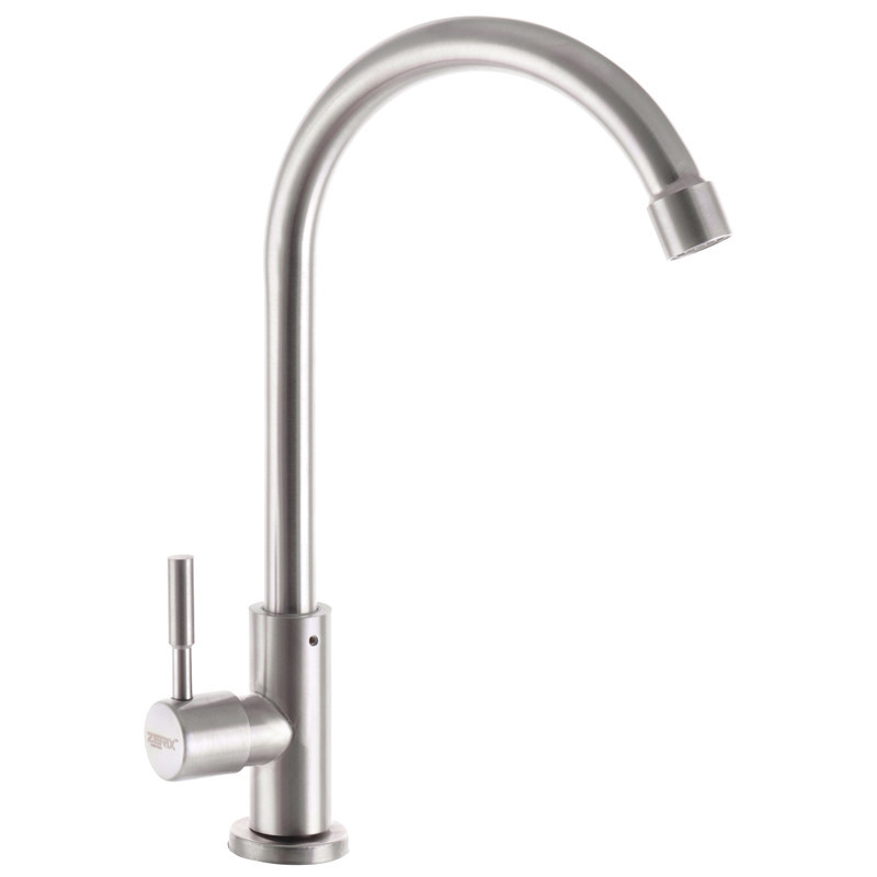 Монокран на холодну воду Zerix MONO-01 нержавіюча сталь INOX-SUS-304 (ZX3241) Чернівці - фото 1