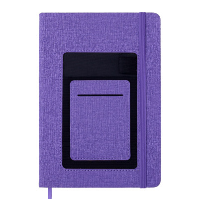 Книга записная Buromax COMFORT А5 96 листов точка, фиолетовый (BM.295309-07) Винница - изображение 1