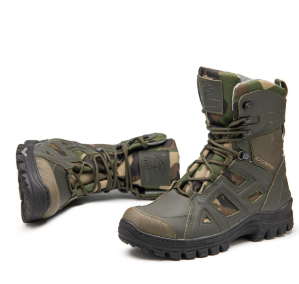 Берцы зимние олива 802 теплые непромокаемые военные тактические обувь для ВСУ армии охраны полиции 41(27см) Харьков - изображение 3
