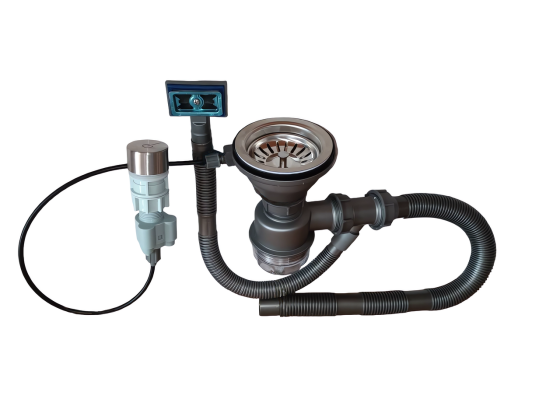 Комплект сифона в сборе для раковины с автоматическим сбросом воды (542244064) Киев