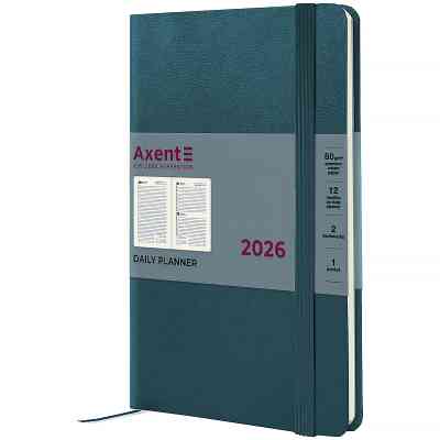 Тижневик Axent датований 2026 Partner Strong, 145х210, малахітовий (8819-26-31-A) Вінниця