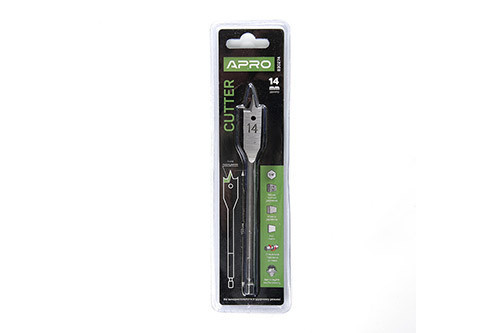 Сверло перьевое Ø14мм, длина 150мм Cutter APRO Ровно - изображение 1