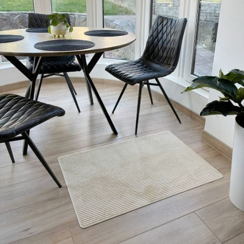 Килим універсальний для підлоги ТМ Dariana Фібра 60*90см айворі Житомир - изображение 3