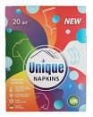 Серветки відловоювачі кольору (20 шт) unique napkins Київ - фото 1