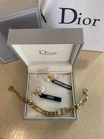 Діор набір сережки та браслет/ Dior Одеса