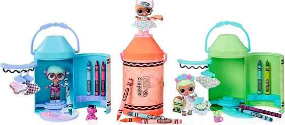 Капсула LOL Surprise Loves CRAYOLA Color Me Studio, ЛОЛ художник. Харьков