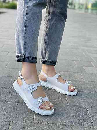 Kadisailun Босоніжки жіночі Kadisailun C683-1 білі (літо, шкіра натуральна) (5443) Коломыя