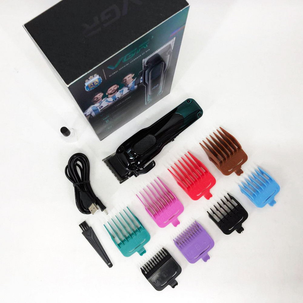 Стильная машинка для стрижки VGR V-013, Машинка для стрижки волос с универсальным питанием VU-97 Львов - изображение 3