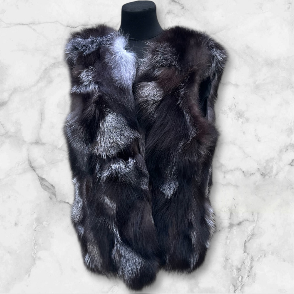 Меховая подстежка для куртки нашей парки Серый ч/к 56 Харьков - изображение 1