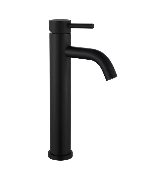 Смеситель для умывальника высокий WEZER EKO11C-01-BLACK черный Киев - изображение 2