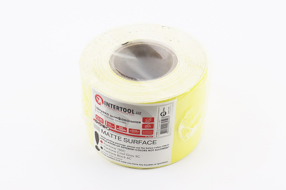 Шліфувальний папір 115ммx50м K240 BT-0825 Київ - фото 1