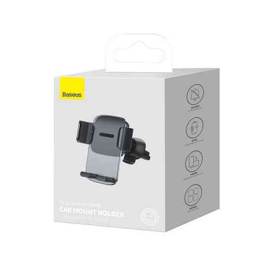Держатель для телефона Baseus Easy Control в авто (черный) Киев