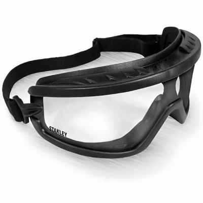 Защитные очки Stanley Black Frame Cle прозрачные, поликарбонатные (SY240-1D) Винница - изображение 1