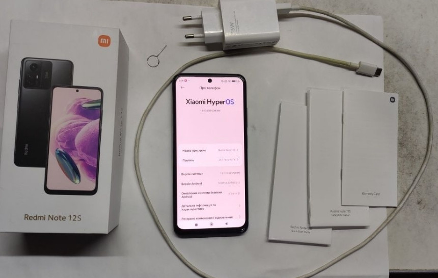 Смартфон Xiaomi Redmi Note 12S 8/256Gb. Комплект! Київ - фото 8