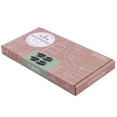 Игровой набор Waytoplay дополнительных элементов Кривые участки 4 дорожные части (061) Винница