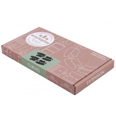 Игровой набор Waytoplay дополнительных элементов Кривые участки 4 дорожные части (061) Винница - изображение 1