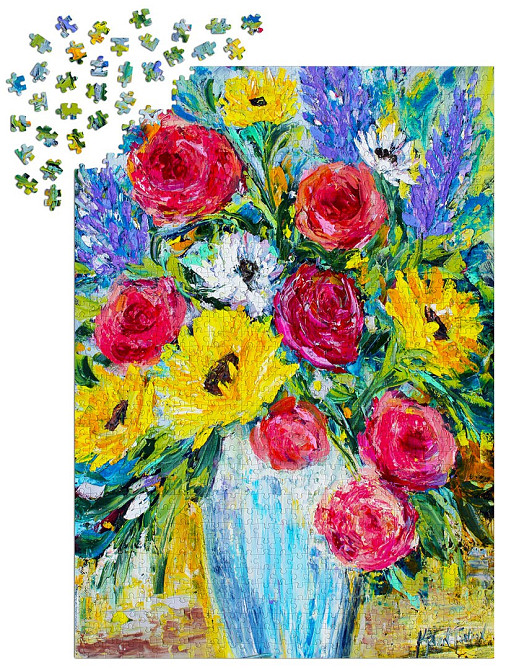 Пазл Вічне цвітіння - Forever Blooms (Enjoy-1425) Київ - фото 4