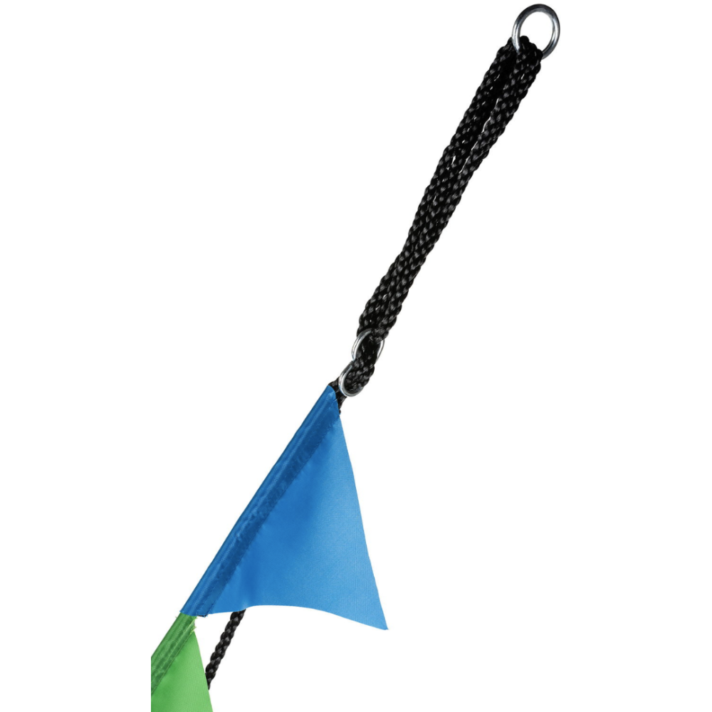 Садова гойдалка - гніздо Outtec XXL з прапорцями синій Київ - фото 8