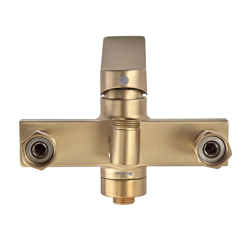 Душова колона зі змішувачем Mixxus Wilson 009-J Brushed Gold (Колір матове золото) (MI7124) ( 19499 ) Харків - фото 8