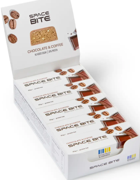 Протеиновый батончик Space Bite 10x45g кофе шоколад Киев - изображение 1