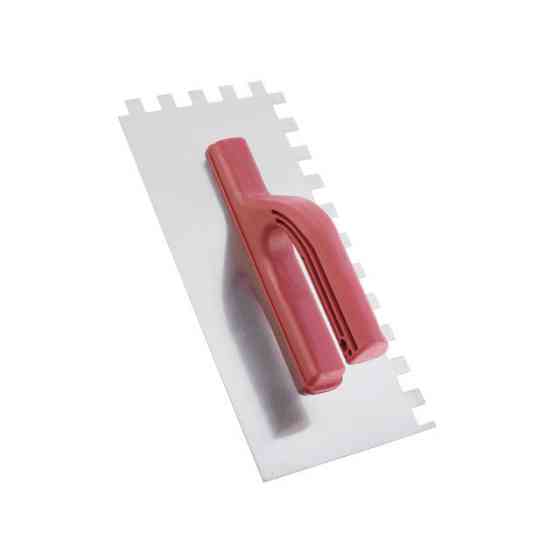 Тертка сталева, оцинкована, 280×130 мм, зуб: 12×12 мм INTERTOOL KT-0008 Киев