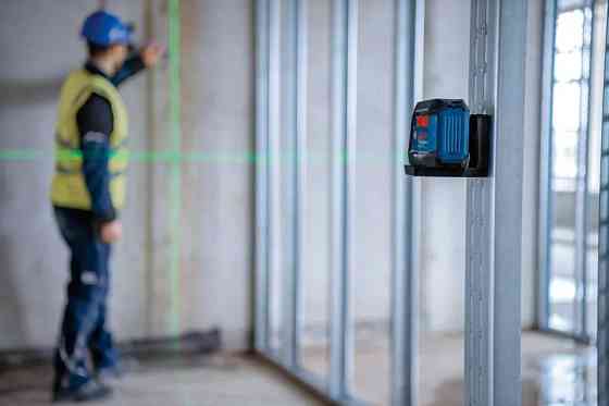 Лазерный нивелир Bosch GLL 12-22 G Professional, зеленый луч, 12 м, IP55, чехол Киев