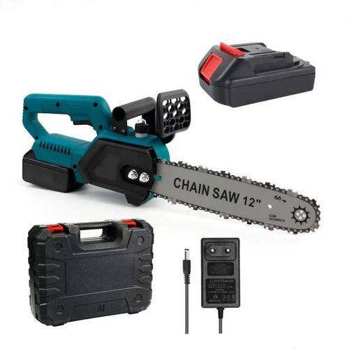 Акумуляторна ланцюгова пила M-9019 з двома акумуляторами 12" Харків - фото 1