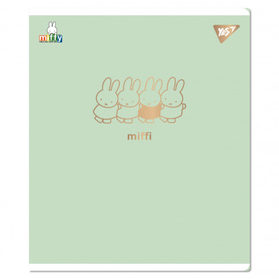 Тетрадь Yes Gold Miffy 12 листов линия (767507) Винница - изображение 3