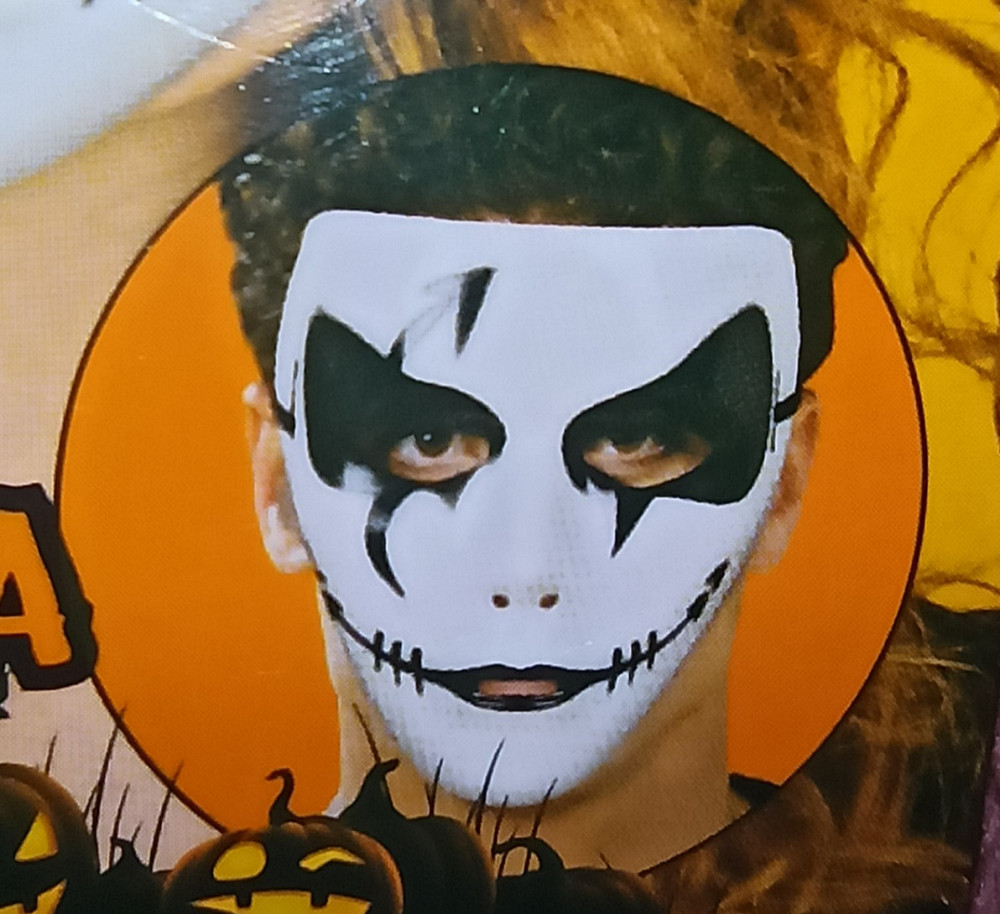 Маска маскарадна для Хеллоуїна 20 на 19 см Німеччина білий Київ - фото 3