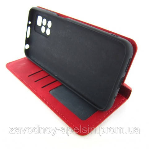 Чохол-книжка Xiaomi Redmi 10 Захист камери (червоний) Одеса - фото 2