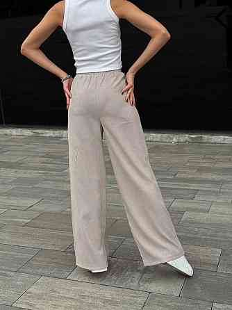 Женские вельветовый штаны палаццо 