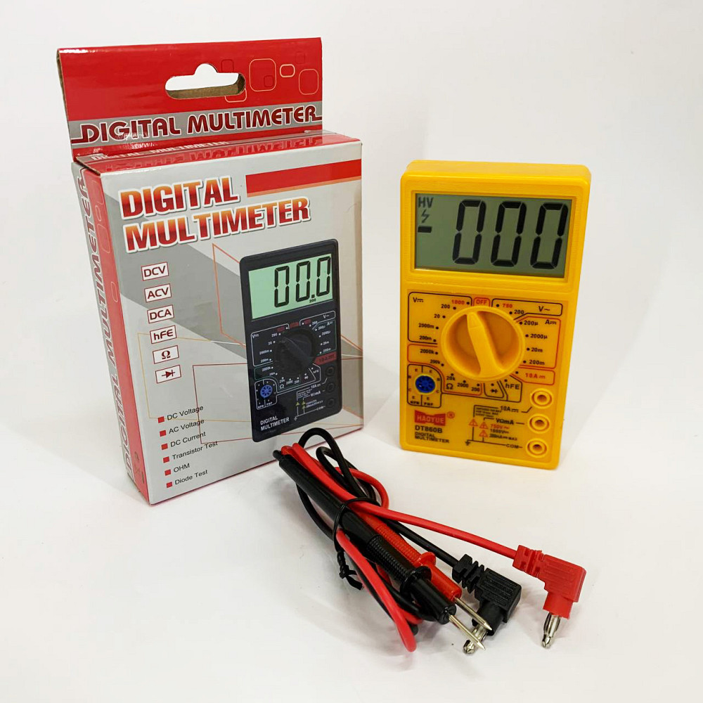 Мультиметр для побутового використання, Мультиметр для тестування електрообладнання FN-60 Львів - фото 10