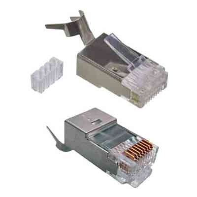 Конектор RJ45 cat.7 STP 8P8C 50шт/пак Kingda (KD-PG8027/50) Вінниця