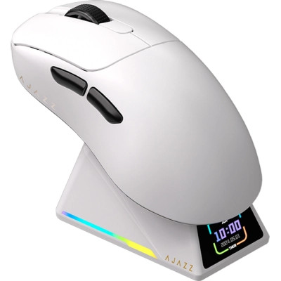 Мишка Ajazz AJ179 APEX Wireless/Bluetooth/USB Charging Dock White (AJM179-A-W) Вінниця - фото 2