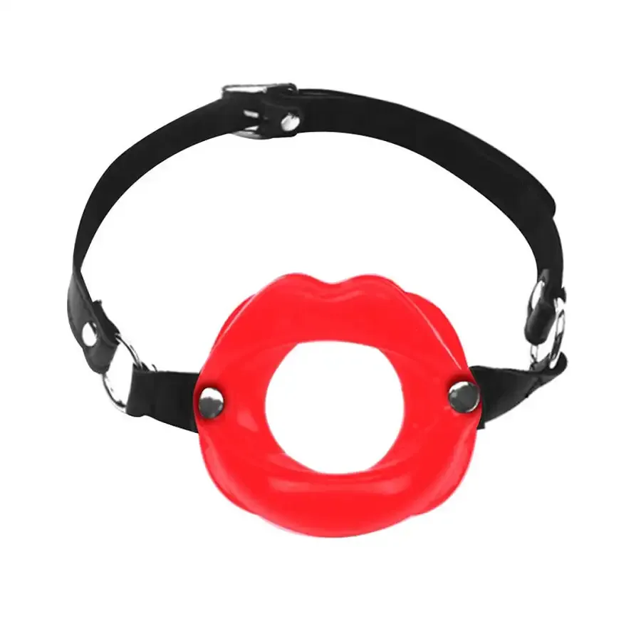 Кляп-розширювач у формі губ Art of Sex – Gag Lips, натуральна шкіра Львів - фото 2