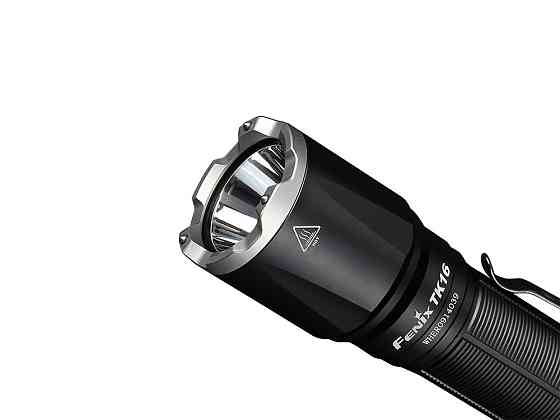 Ручной тактический фонарик Fenix TK16 V2.0 3100лм зарядка через Type-C (Черный) Винница