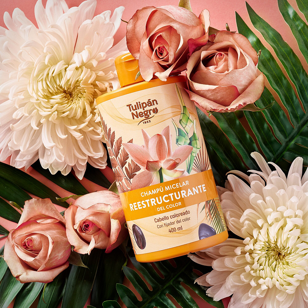 Реструктуруючий міцелярний шампунь Tulipan Negro 400 мл Київ - фото 3