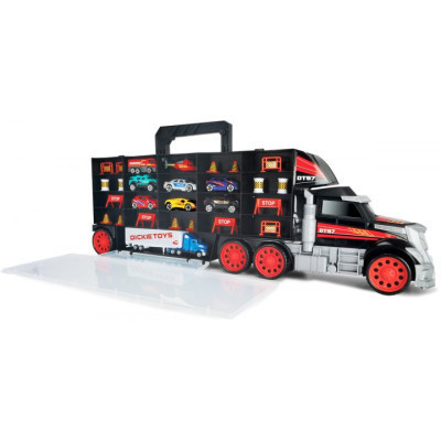 Игровой набор Dickie Toys Трейлер перевозчик авто, грузовик с ручкой (3749023) Винница - изображение 2