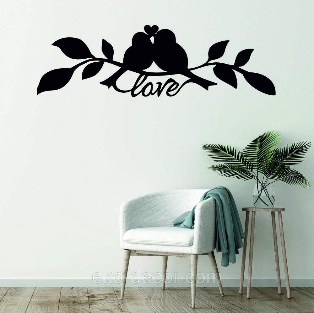 Декоративное настенное Панно «Птички» , Декор на стену Киев - изображение 1